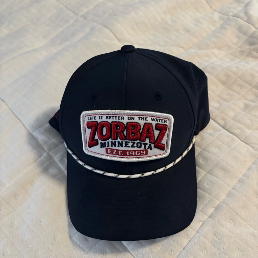 Zorbaz Bar Detroit Lakes Minnesota Blue Hat